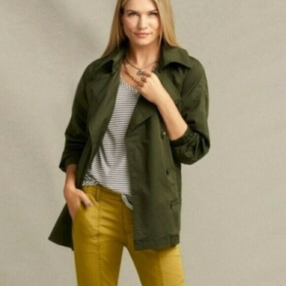 CAbi Women’s Olive Green Expedition Jacket, Style #5478, size XXS - Picture 2 of 15